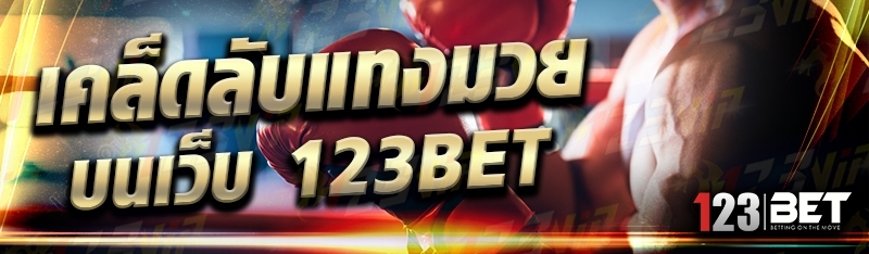 เคล็ดลับแทงมวย บนเว็บ 123bet